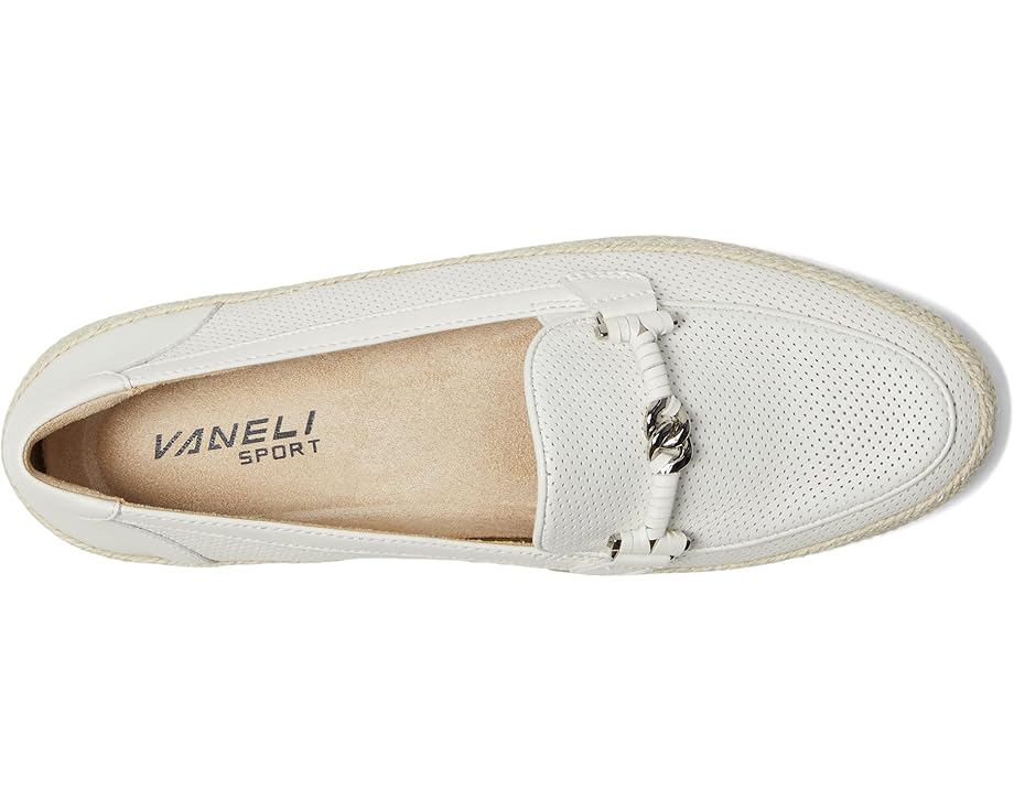 Vaneli Quarzi Women's White Nappa