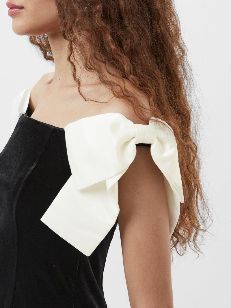 french connection carey velvet mini dress FRENCH CONNECTION Carey Velvet Mini Dress