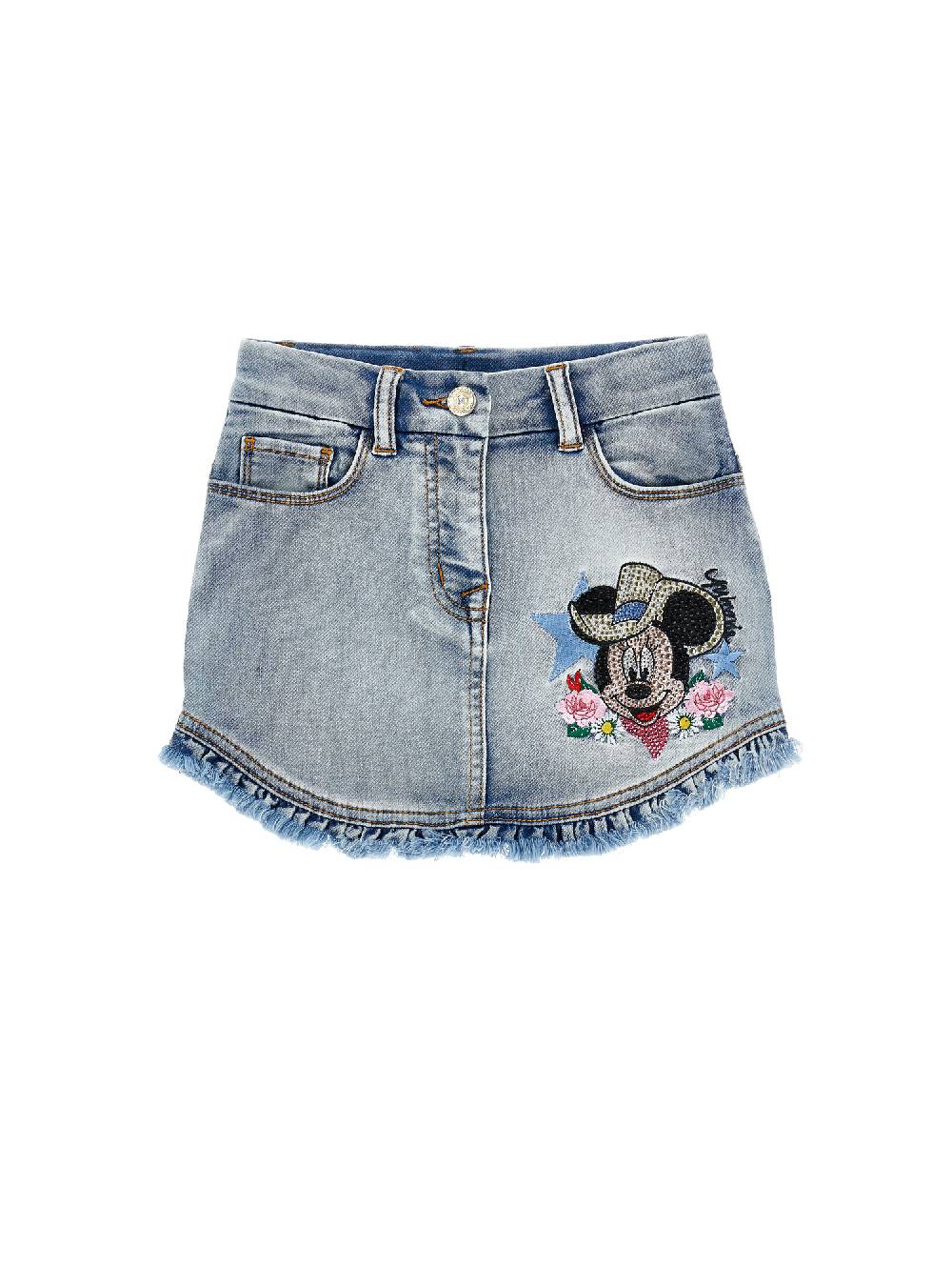 Monnalisa Gonna denim Minnie Sconto